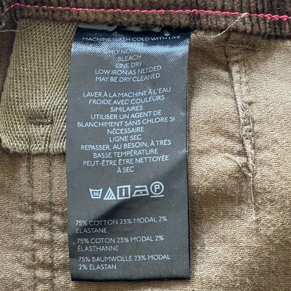 NWT 31P Moss - Colette Cropped Wide Leg Pants Maeve Corduroy - Anthropologie - Picture 7 of 8